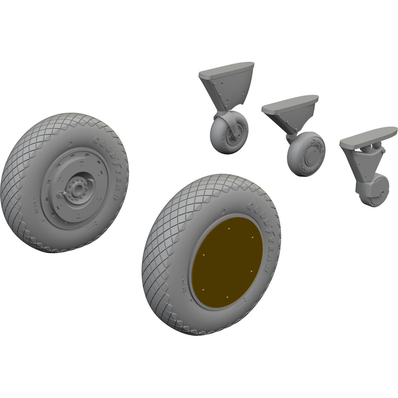 1/48 FM-1 wheels (for EDUARD)