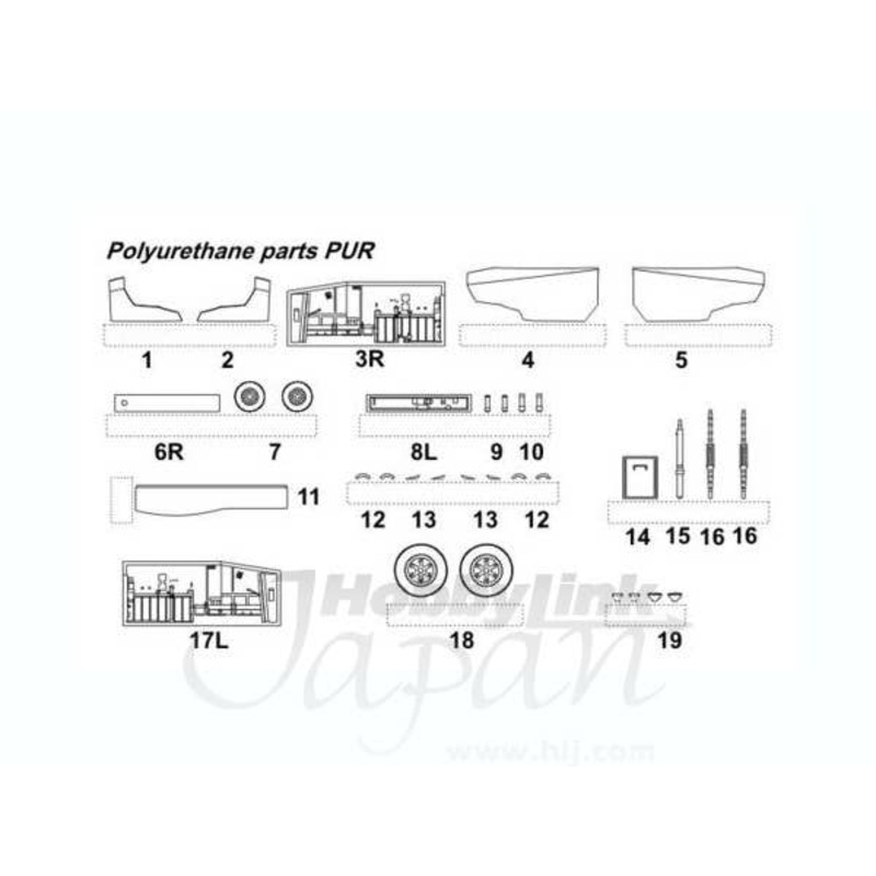 1/48 JAS 39D Gripen Undercarriage Set (for Italeri)