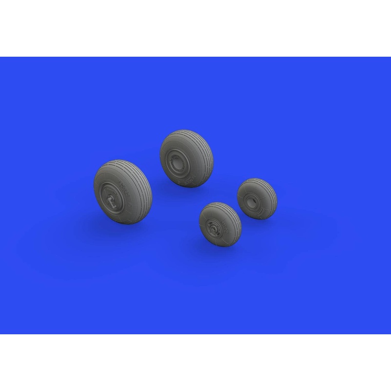 1/48 Mi-24D wheels (for Eduard or ZVEZDA)