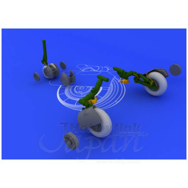 1/48 MiG-23 M/MF Wheels (Trumpeter)