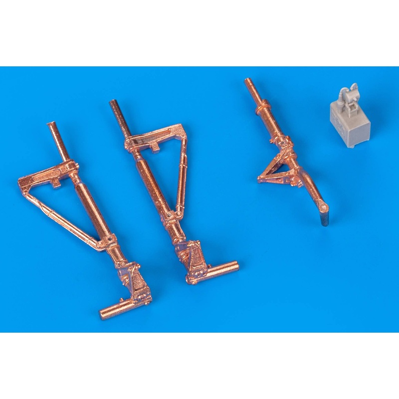 1/48 P-38F/G Undercarriage Legs Bronze (for Tamiya)