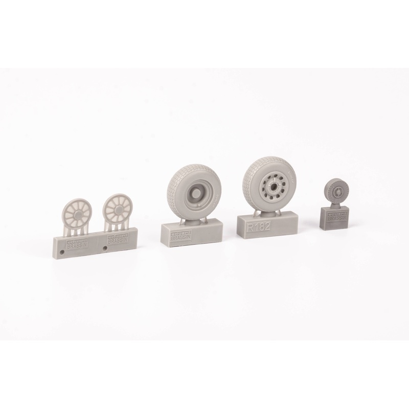 1/48 P-51D wheels block tread 2 for Eduard