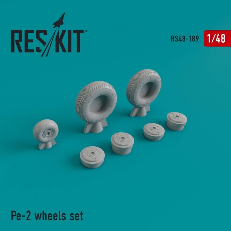 1/48 Pe-2 Wheels Set