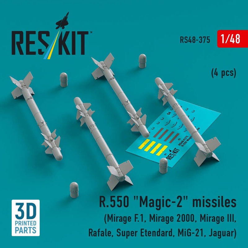 1/48 R.550 Magic-2 missiles (4 pcs)