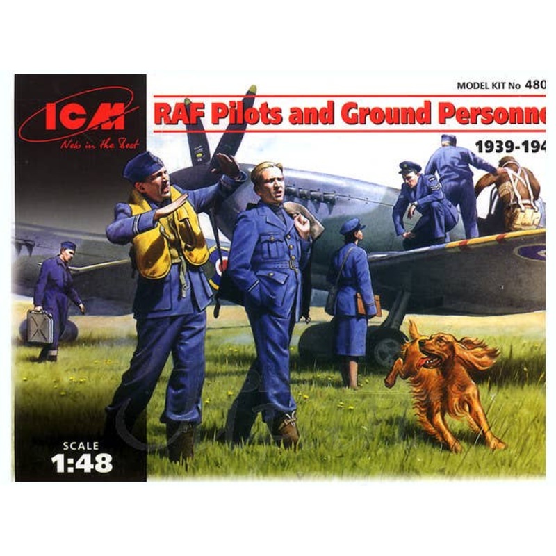 1/48 RAF Pilots & Ground Personnel 1939-1945