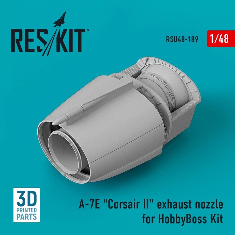 1/48 A-7E Corsair II exhaust nozzle for HobbyBoss Kit (3D printing)