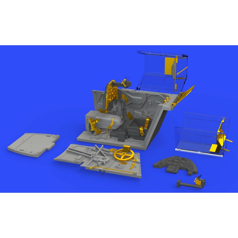 1/48 Bf 109G-6/U4 Cockpit (for Tamiya)