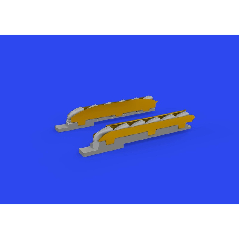 1/48 Bf 109K-4 exhaust stacks PRINT