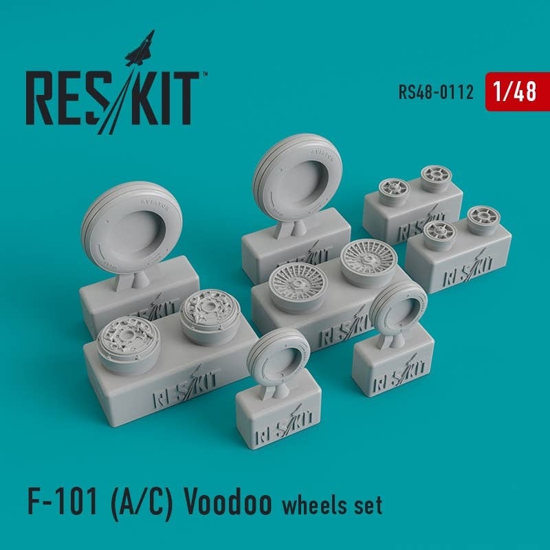 1/48 F-101 (A/C) Voodoo Wheels Set