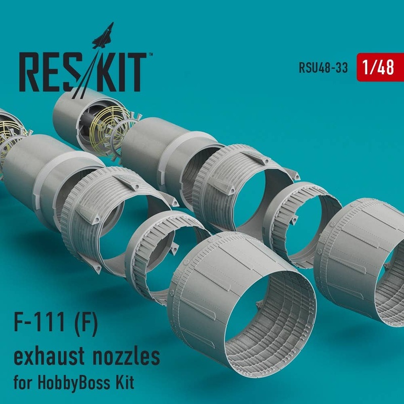 1/48 F-111 (F) Exhaust Nozzles (for Hobby Boss)
