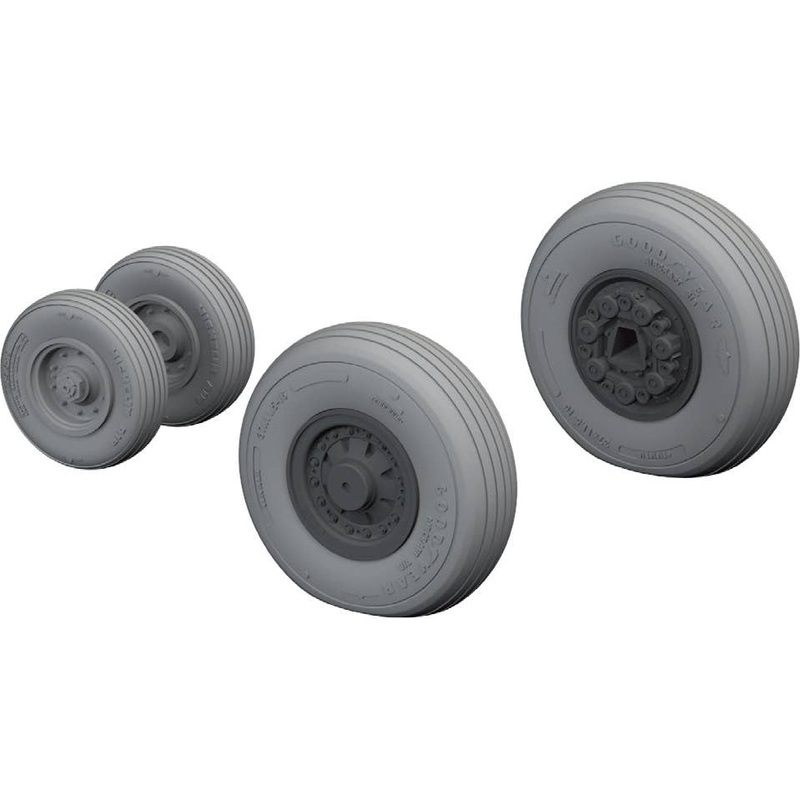 1/48 F-14A Wheels Early (Tamiya)