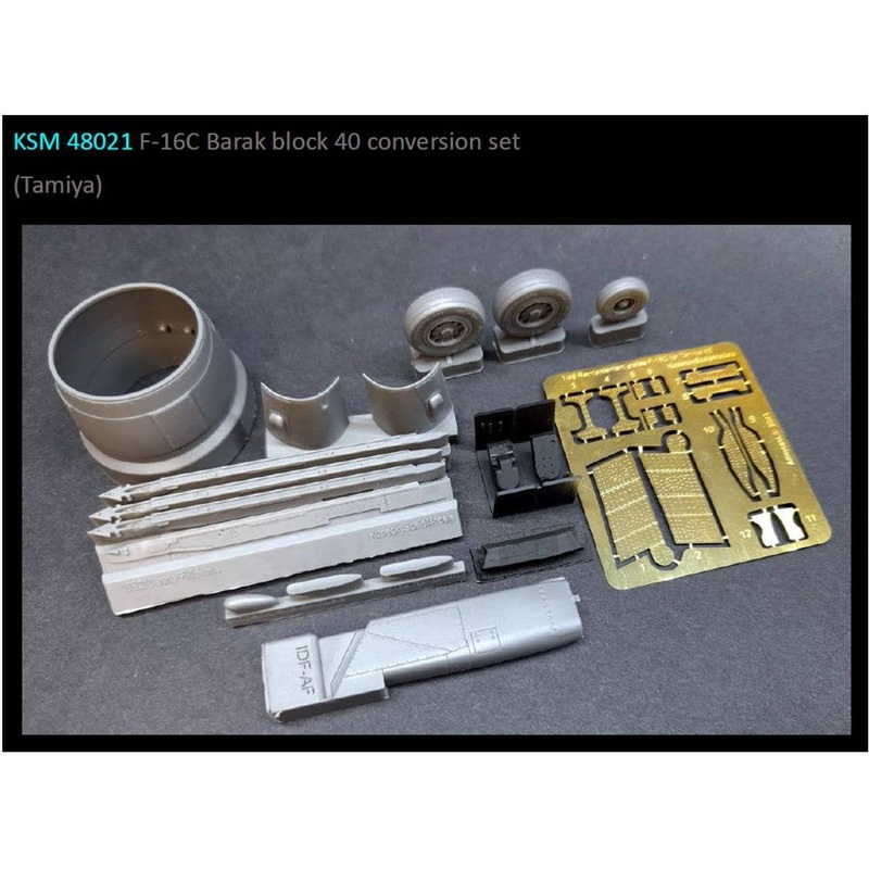1/48 F-16C Barak Block 40 conversion set