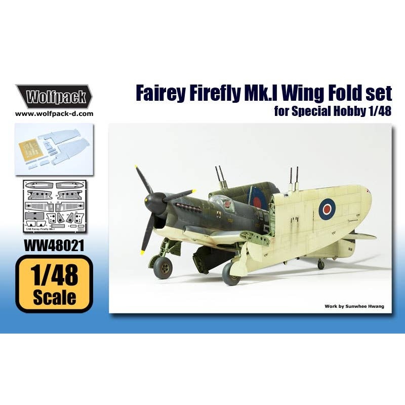 1/48 Fairey Firefly Mk.I Wing Fold Set (for Special Hobby)