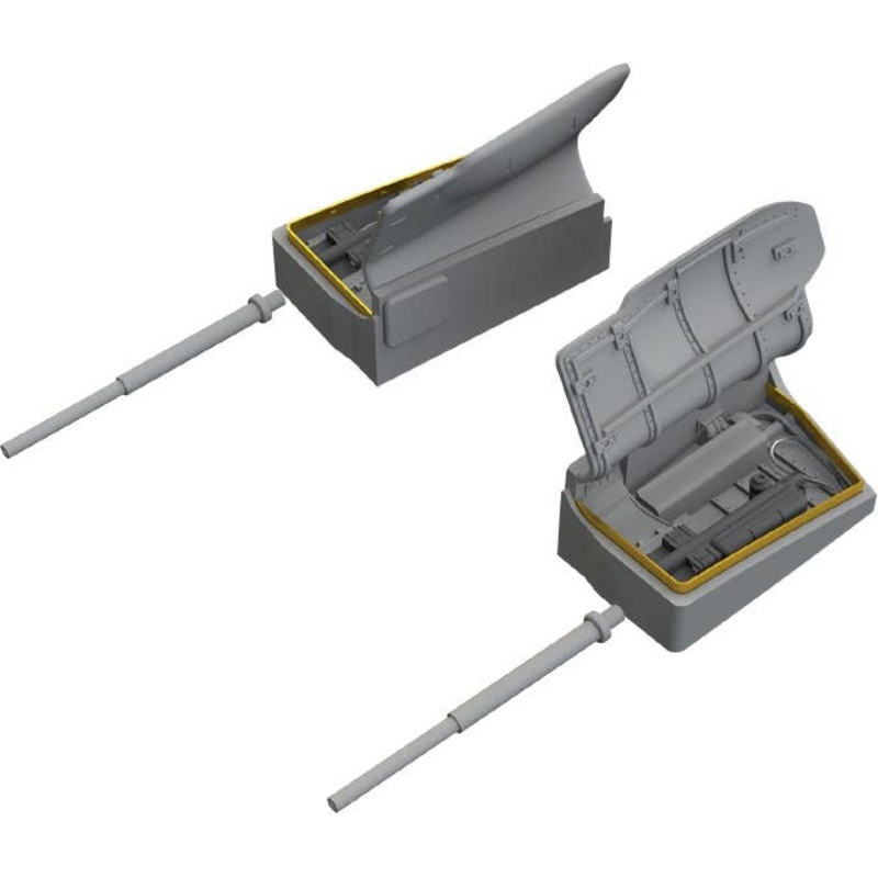 1/48 Fw 190A Wingroot Gun Bays (for Eduard)