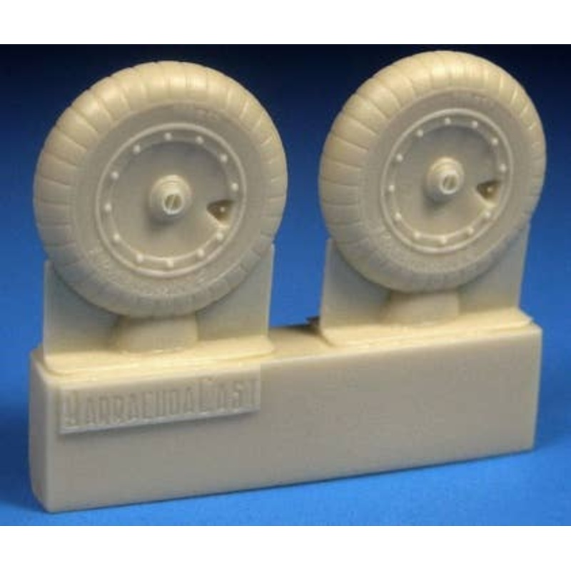1/48 Fw190A-6 or Later, F, D Wheel Rib Tread Tire