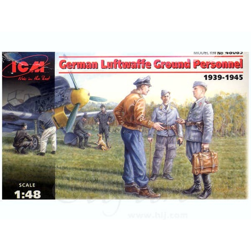 1/48 German Luftwaffe Ground Personnel 1939-1945