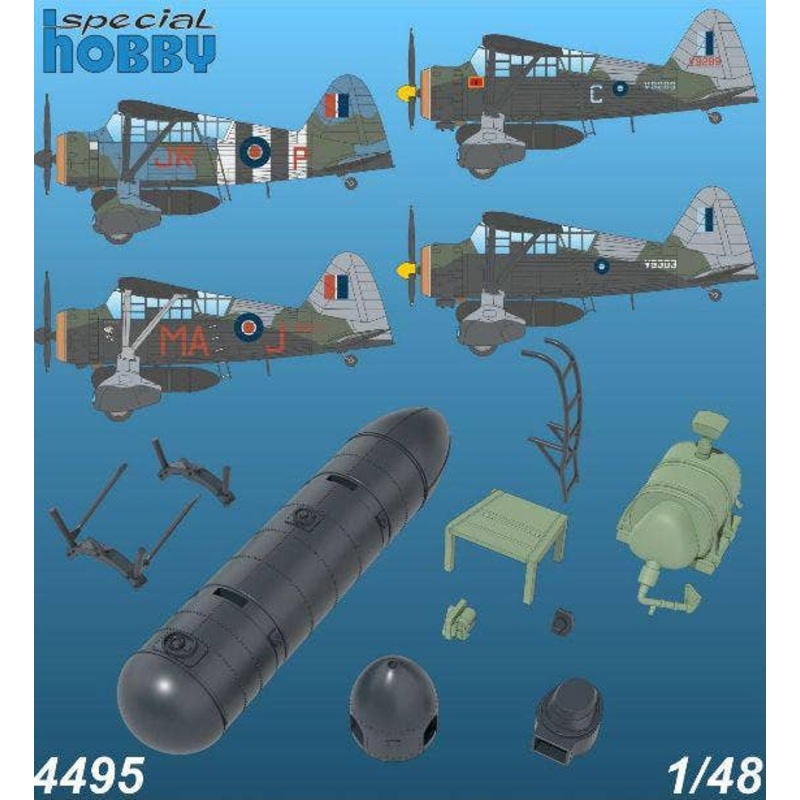 1/48 Lysander Mk.III (SD) Conversion set