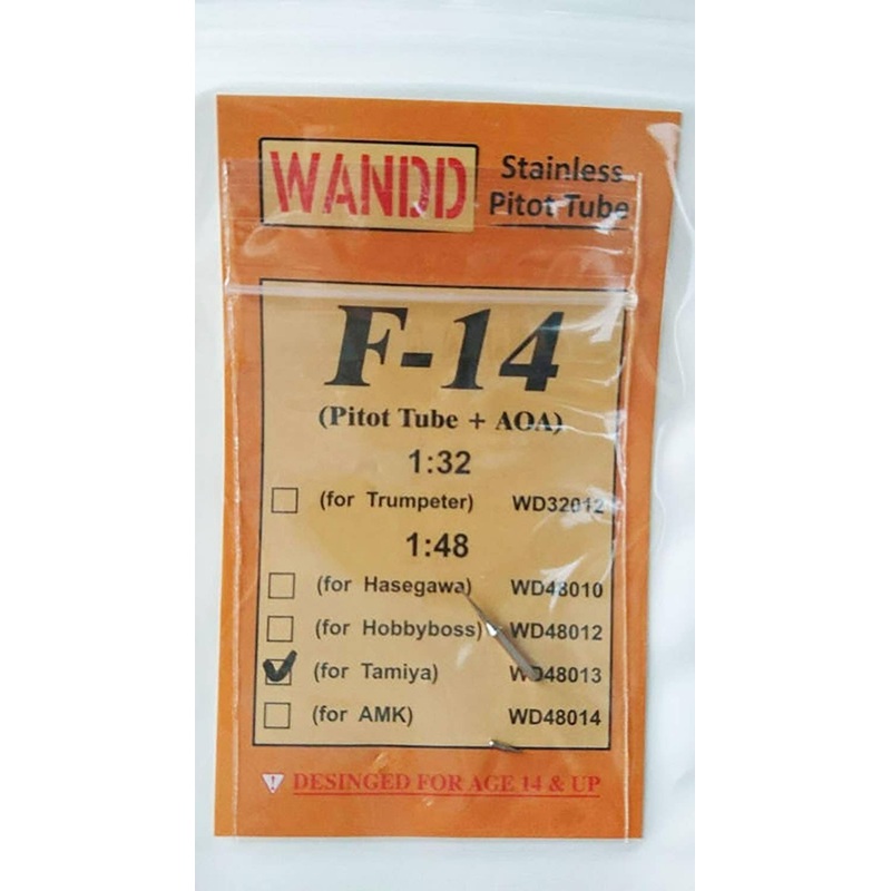 1/48 Pitot Tube for F-14 & AOA Sensor Detail Up Parts Set For T Company Kit