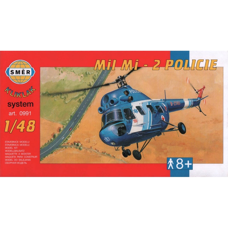 1/48 Sumer Mill Mi-2 Helicopter Air Police