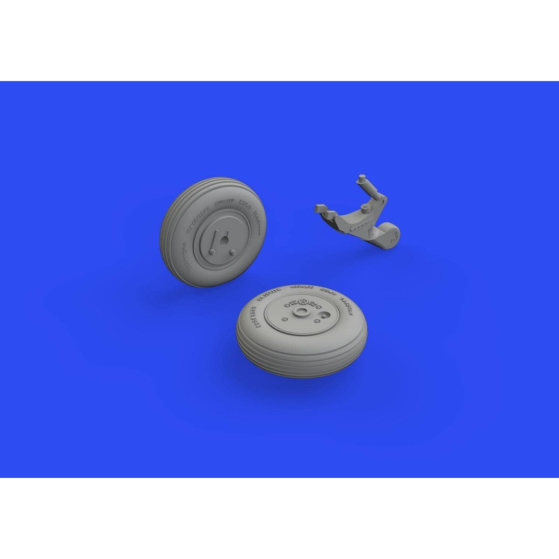1/48 A6M3 wheels (for EDUARD)