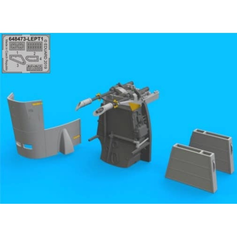 1/48 Bf 109E Fuselage Guns (for Eduard)