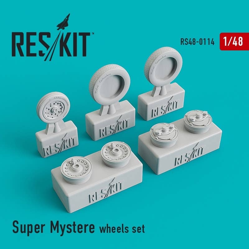 1/48 Dassault Super Mystere Wheels Set