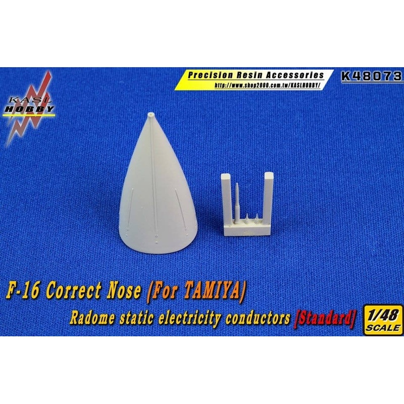 1/48 F-16 Correct Nose Static Electricity Conductors (Standard) For Tamiya