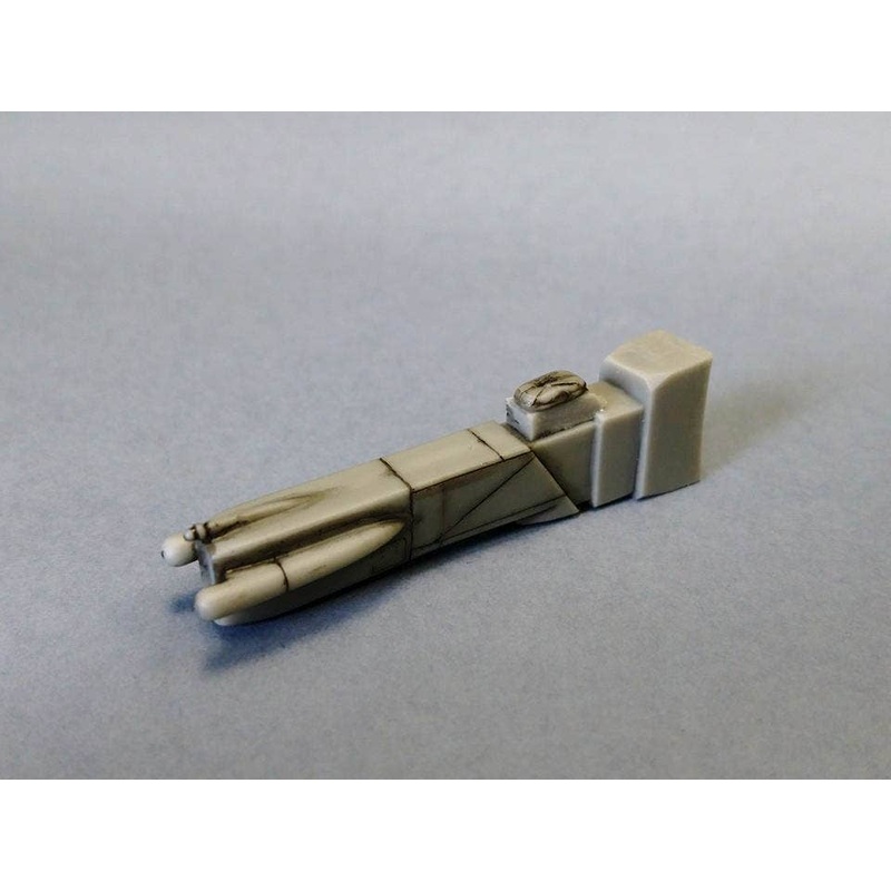 1/48 F-16C Block 52+ Tailcone with Drag Chute Housing (for Tamiya)
