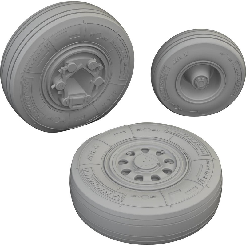 1/48 F-35B Wheels (for Tamiya)
