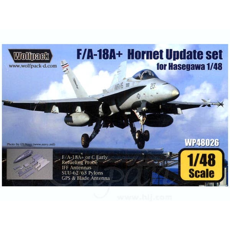1/48 F/A-18A+ Hornet Update Set for Hasegawa