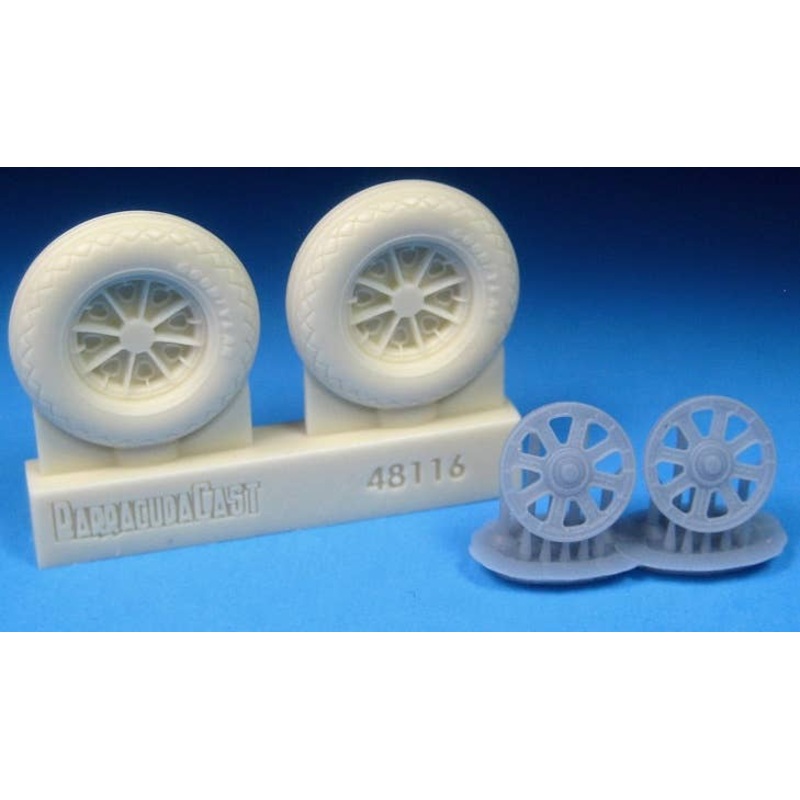 1/48 F4U Corsair Postwar Tread Mainwheels