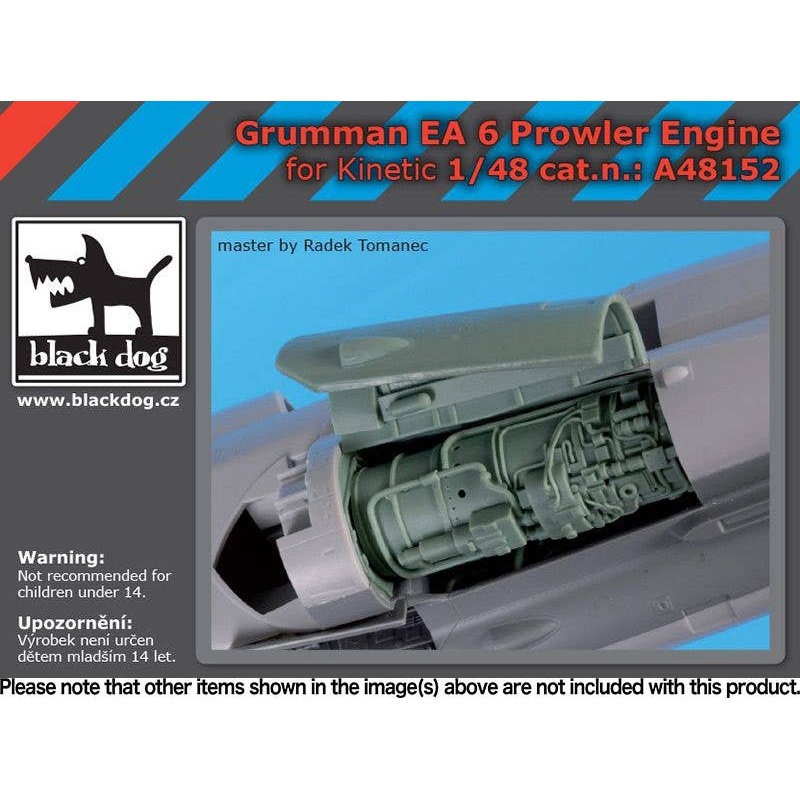 1/48 Grumman EA 6 Prowler engine