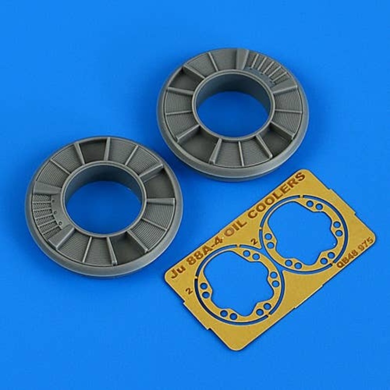 1/48 Ju 88A-4 Oil Coolers (for ICM)