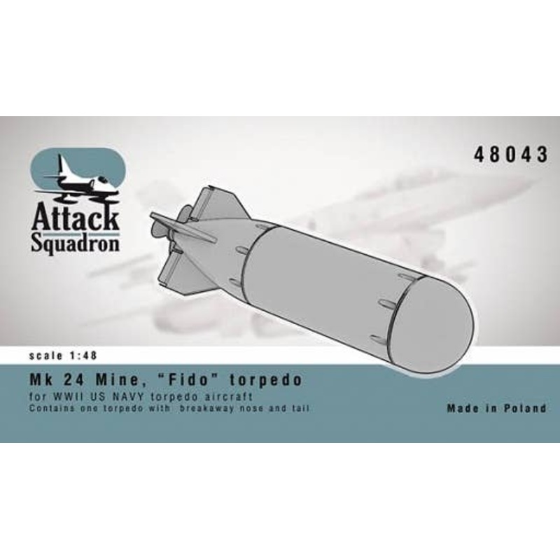 1/48 Mk24 Mine. "Fide" Torpedo
