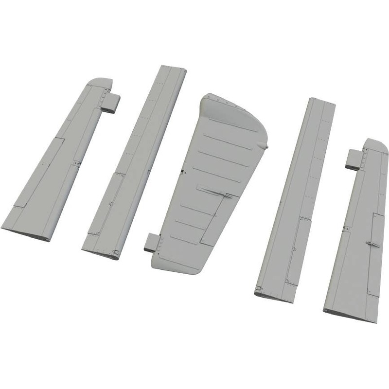 1/48 P-51D Control Surfaces (for Airfix)