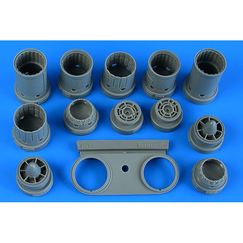 1/48 RA-5C Vigilante exhaust nozzles - late (for TRUMPETER)