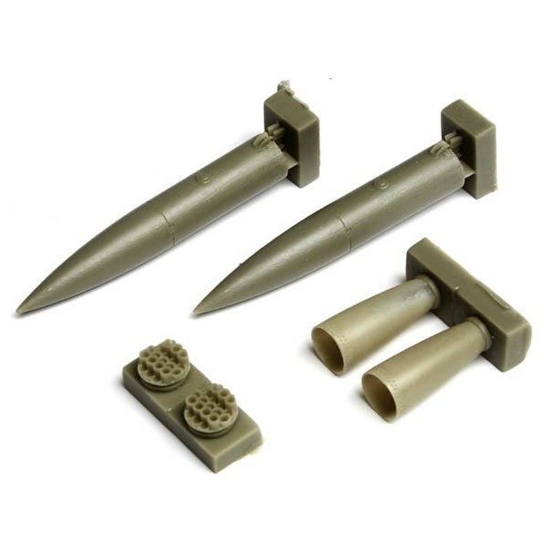 1/48 Rocket Pod m/57 for J32B Lansen & J35 Draken (2pcs)