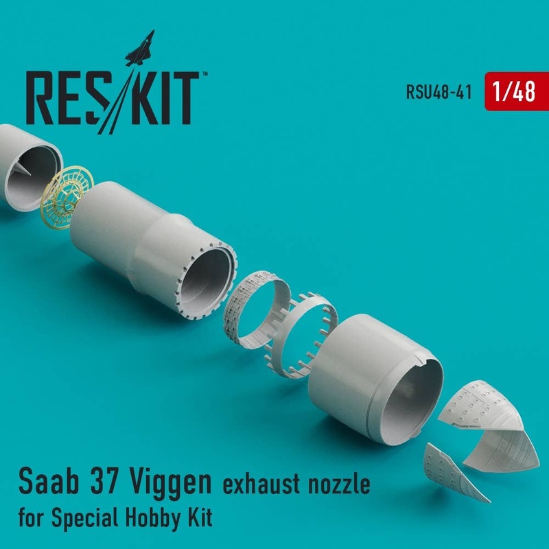 1/48 Saab 37 Viggen Exhaust Nozzle (for Special Hobby)