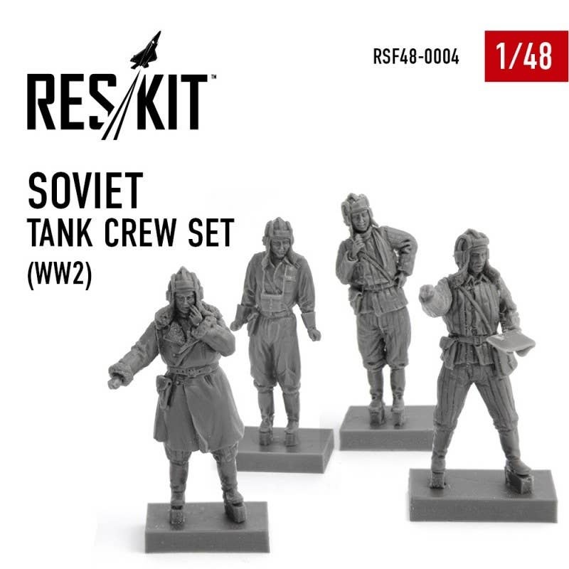 1/48 Soviet Tank Crew Set (WW2)