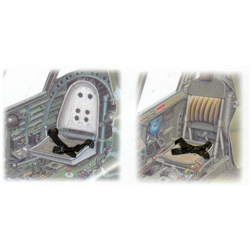 1/48 WWII IJA Aircraft Seatbelt Set