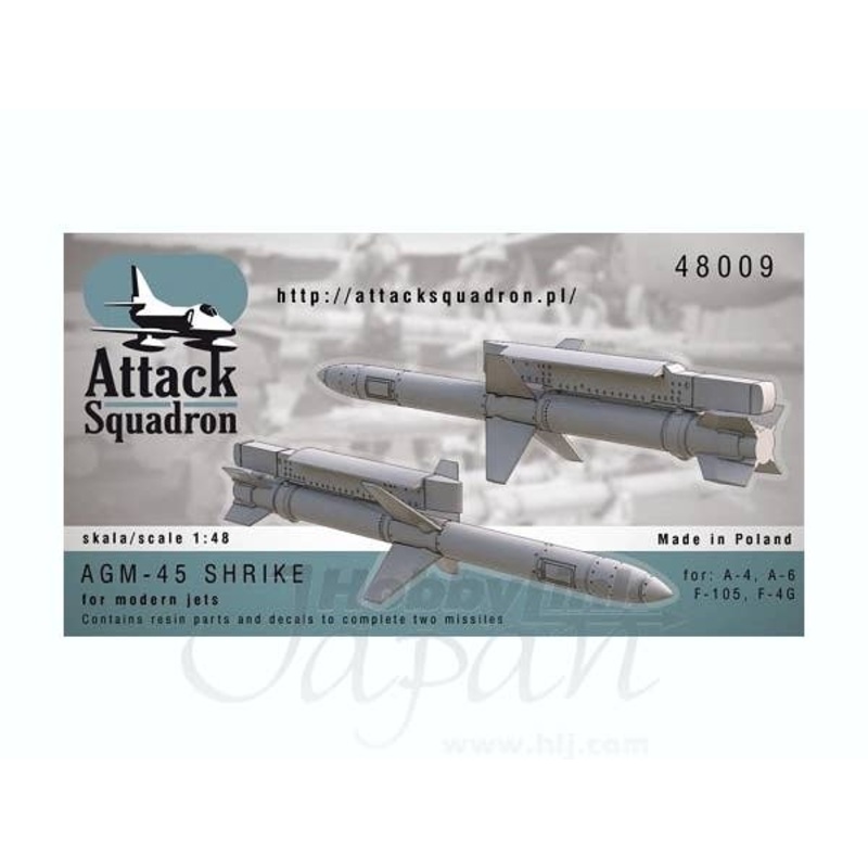 1/48 AGM-45 Shrike for Modern Jets