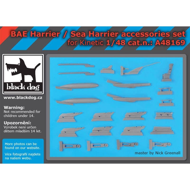 1/48 BAE Harrier/Sea Harrier accessories set