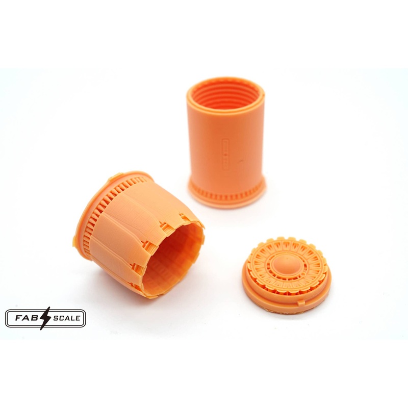 1/48 F-16 F110-GE-129 Afterburner & Exhaust Nozzles Open Form (For Kinetic New Kit)