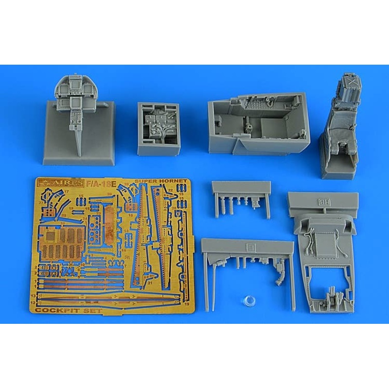 1/48 F/A-18E Super Hornet cockpit set (for HOBBY BOSS)
