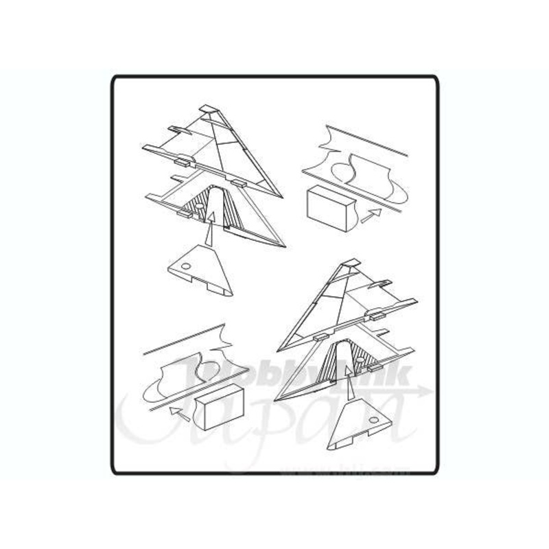 1/48 MiG-21 PF/MF/bis Undercarriage Set (for Academy)
