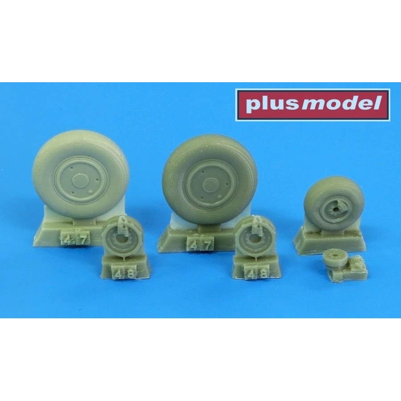1/48 Mig-21 wheels late version
