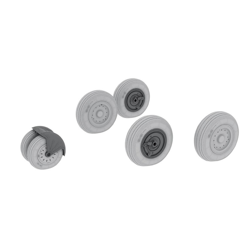 1/48 MiG-31 wheels (for AMK)