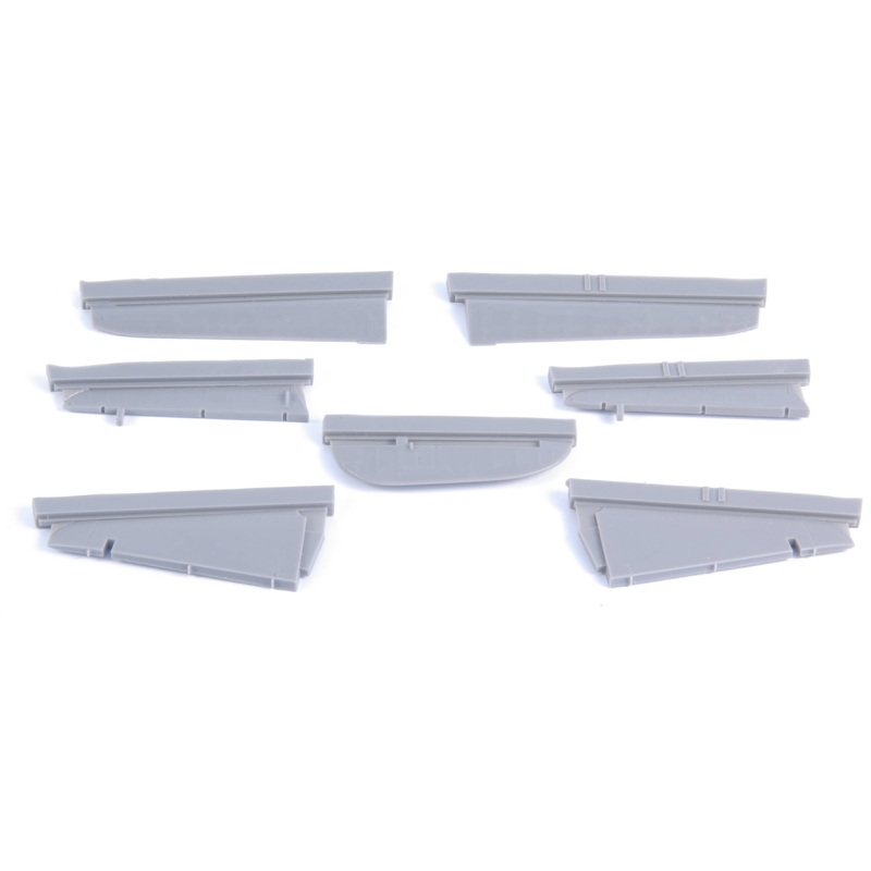1/48 N1K2-J Shiden Kai (George) Control Surface Set (for Hasegawa)