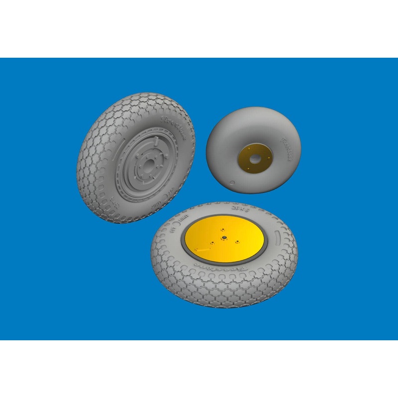 1/48 P-39 wheels early