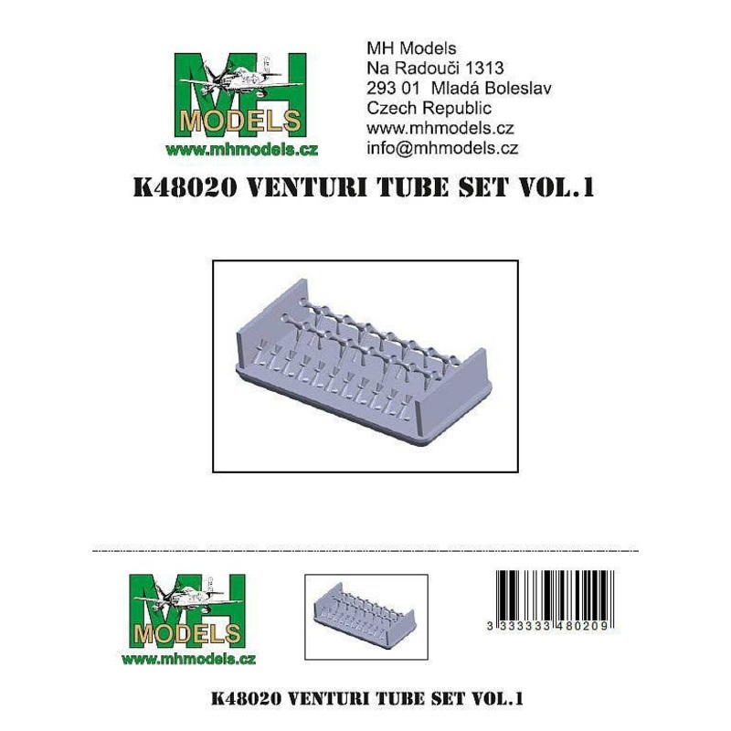 1/48 Venturi Tube set vol.I